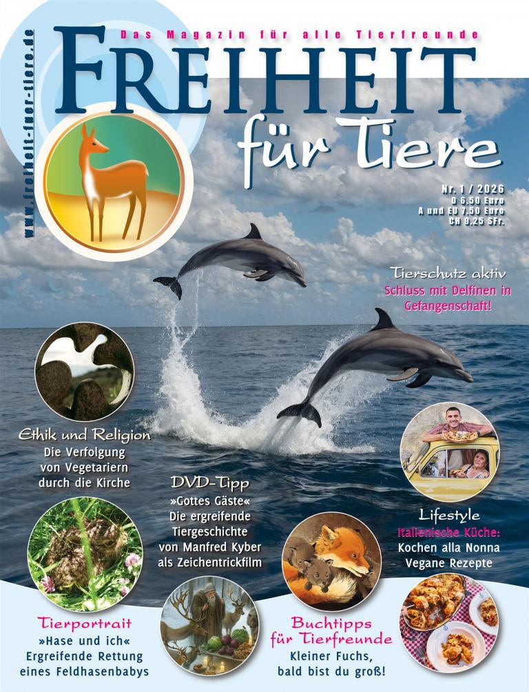 Freiheit für Tiere 1-2026 Titel