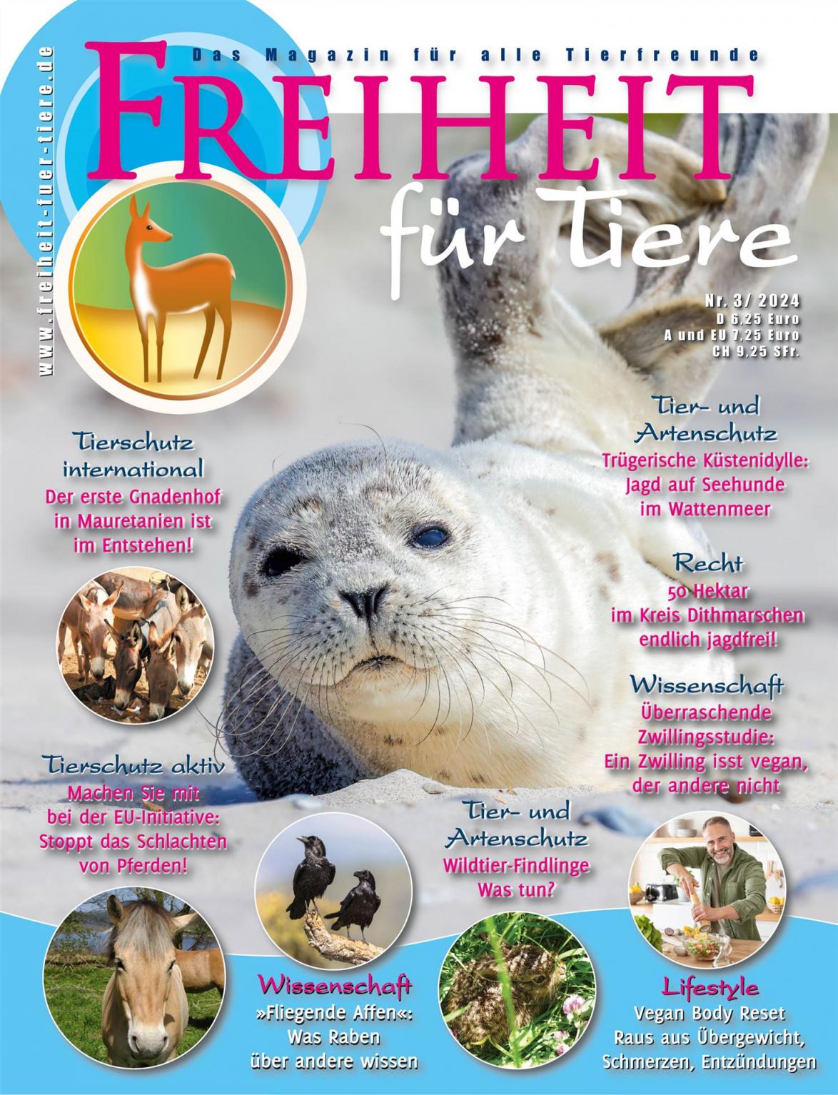 Freiheit für Tiere 3-2024 Titel