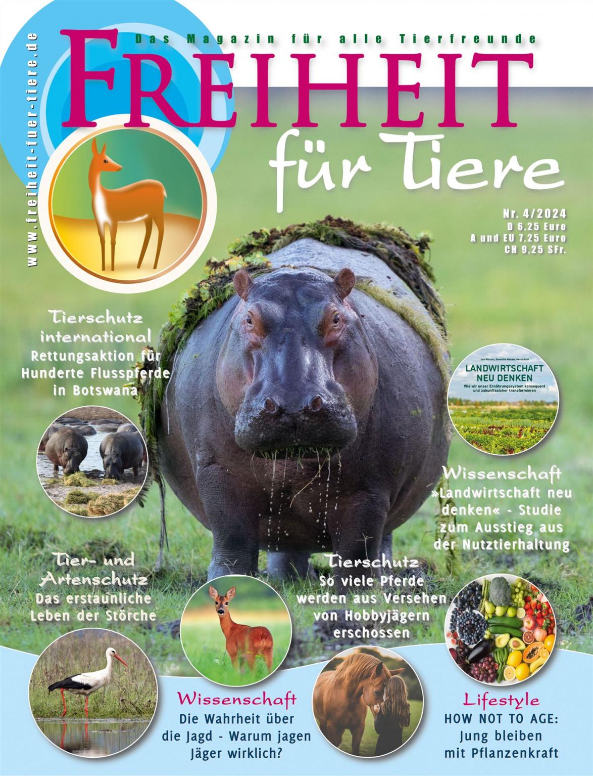 Freiheit für Tiere 4-2024 Titel